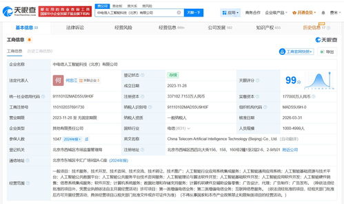 中電信人工智能科技公司增資至約33.7億元，加速人工智能基礎軟件開發布局